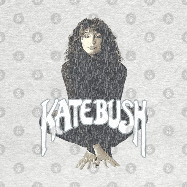 Vintage Kate Bush Fanart Design by Bingung Mikir Nama Design